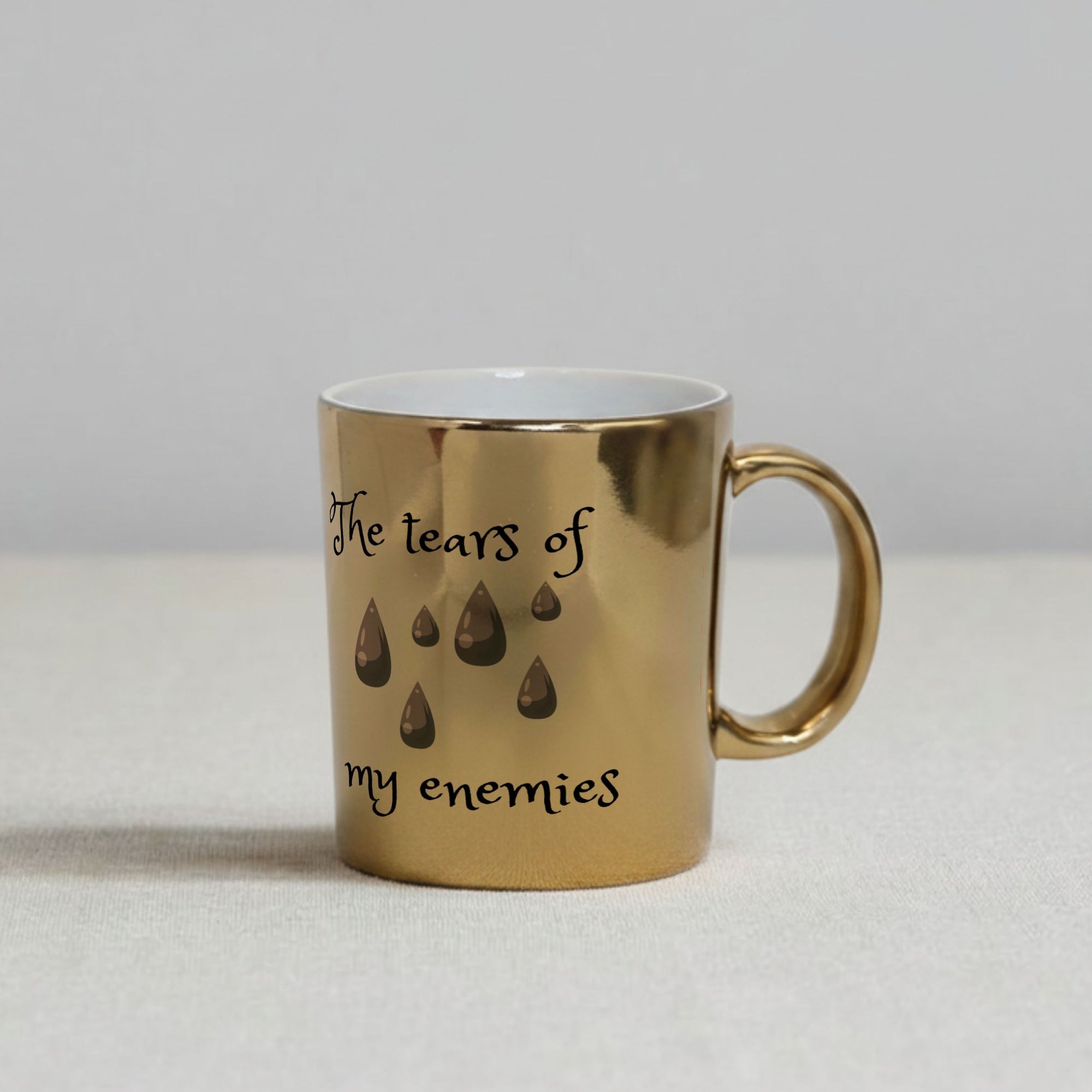 Tears of my enemies (Mug 11oz Chrome Gold 2)