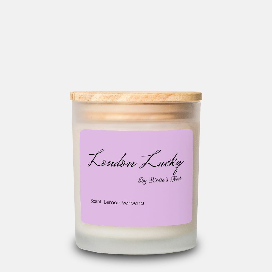 London Lucky (Candle in Frosted Glass 11 oz)