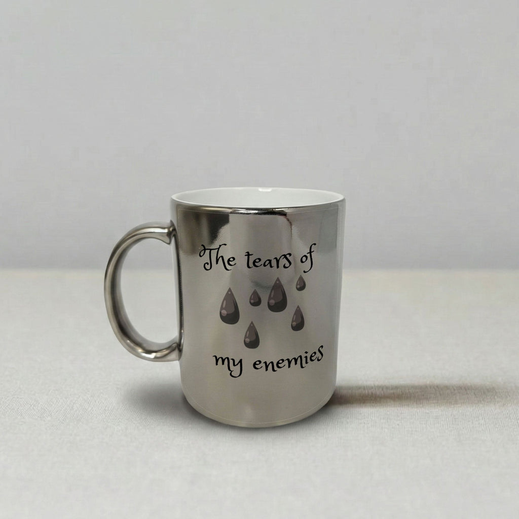 tears of my enemies Mug 11oz Chrome (Silver)