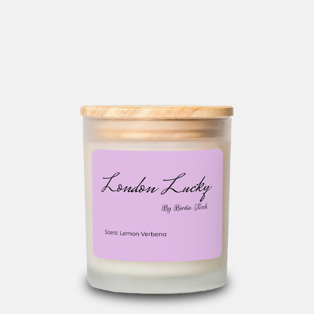 London Lucky (Candle in Frosted Glass 11 oz)