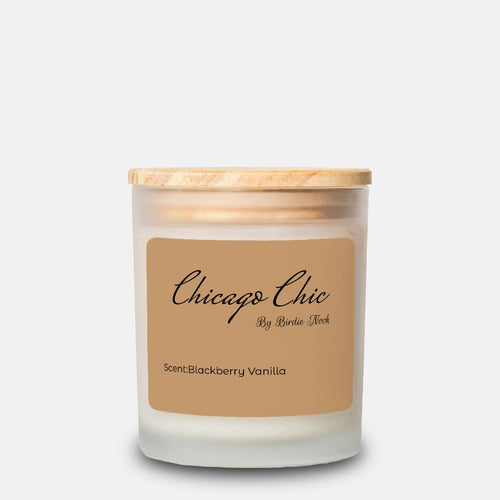Chicago Chic  (Candle in frosted glass 11 oz.)
