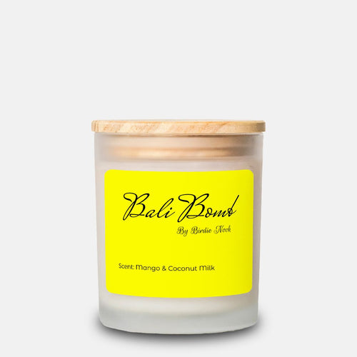 Bali Bomb (Candle in Frosted Glass 11 oz)
